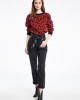 GAUDI JEANS MAGLIA GIROCOLLO M/L JACQUARD ANIMALIER* 121BD53045 GAUDI JEANS MAGLIA GIROCOLLO M/L JACQUARD ANIMALIER* 121BD53045