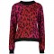 GAUDI JEANS MAGLIA GIROCOLLO M/L JACQUARD ANIMALIER* 121BD53045