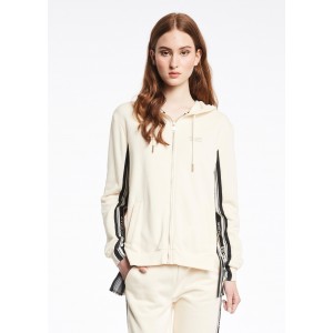 GAUDI JEANS MAGLIA DI FELPA CON CAPPUCCIO* 121BD64001