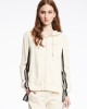 GAUDI JEANS MAGLIA DI FELPA CON CAPPUCCIO* 121BD64001 GAUDI JEANS MAGLIA DI FELPA CON CAPPUCCIO* 121BD64001