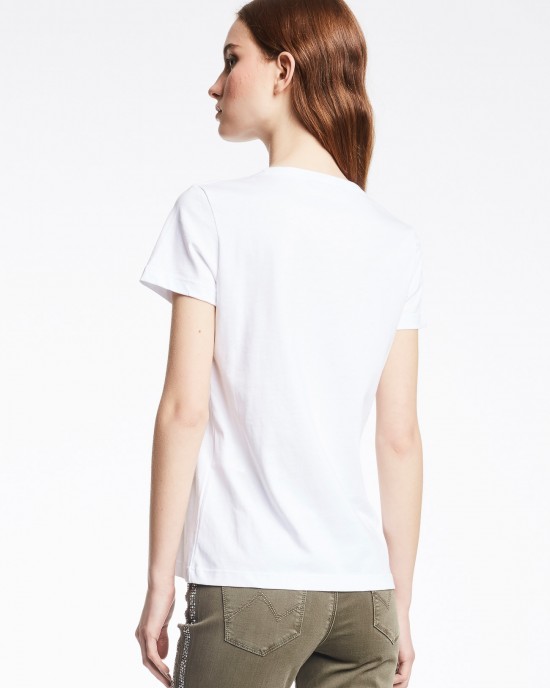 GAUDI JEANS T-SHIRT GIROCOLLO M/C* 121BD64070 GAUDI JEANS T-SHIRT GIROCOLLO M/C* 121BD64070