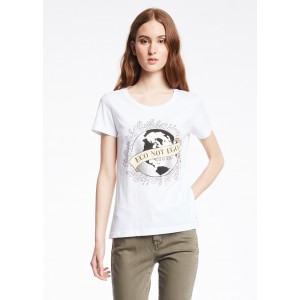 GAUDI JEANS T-SHIRT GIROCOLLO  M/C* 121BD64070