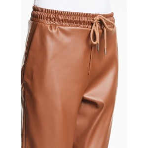 GAUDI FASHION PANTALONE IN FINTA PELLE * 121FD28004