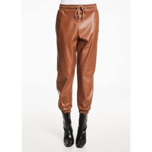 GAUDI FASHION PANTALONE IN FINTA PELLE * 121FD28004