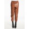 GAUDI FASHION PANTALONE IN FINTA PELLE * 121FD28004