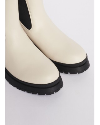 GAUDI SHOES WOMAN TRONCHETTO - STELLA - LEATHER * V14-62001